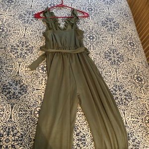 Forever 21 Ruffle Trim Jumpsuit - Never been worn